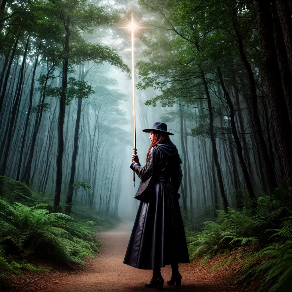 Descubra o Significado de Sonhar com Diferentes Palavras - Tema: Magia e Imaginação 6 Fotos magia floresta lua aura varinha