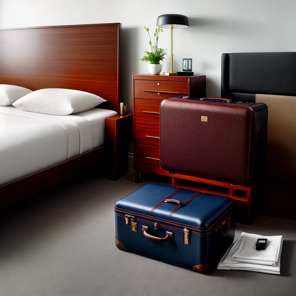 Significado de Sonhar com Elegância e Organização em Viagens Responsáveis 2 Fotos mala organizada hotel sustentavel