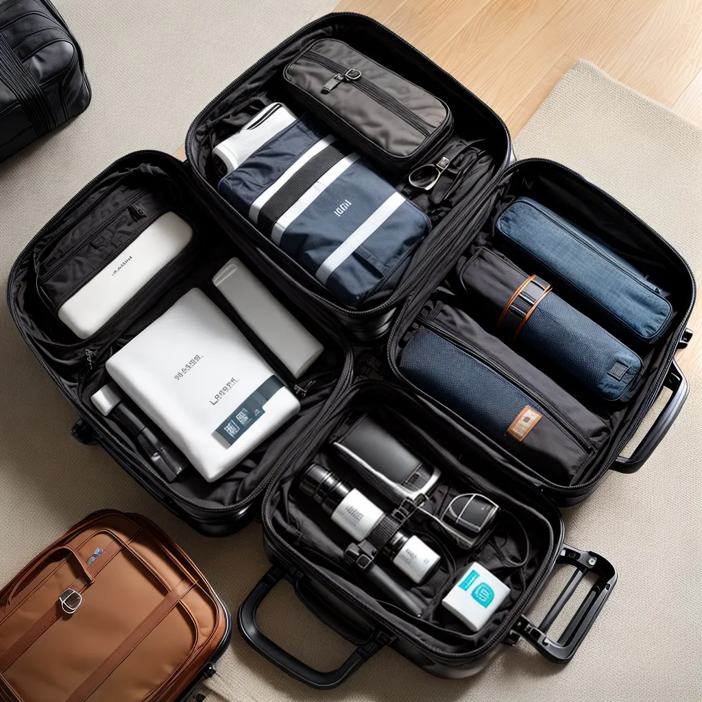 Significado de Sonhar com Elegância e Organização em Viagens Responsáveis 3 Fotos mala organizada turismo sustentavel