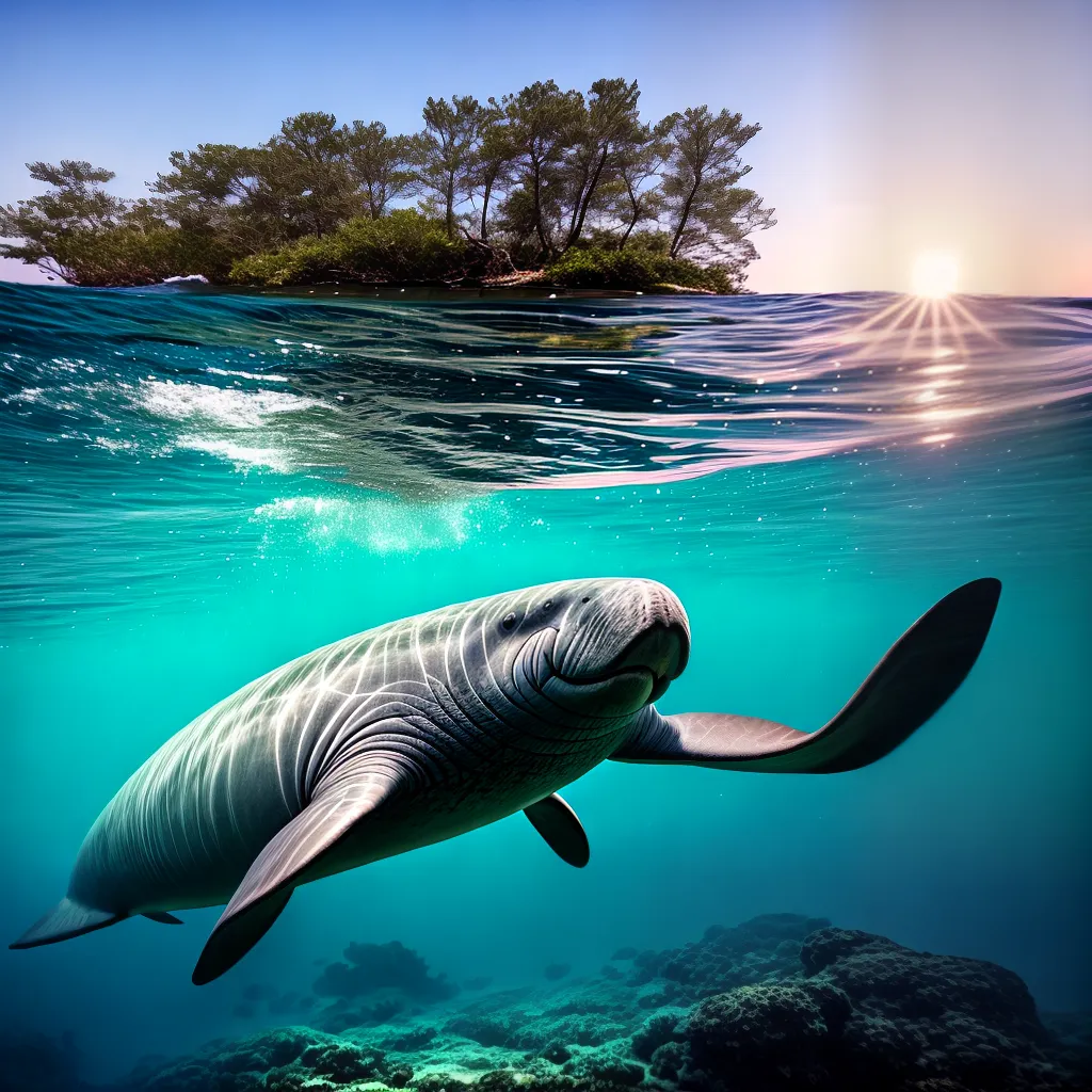 Fotos manatee peixe sonhador subaquatico