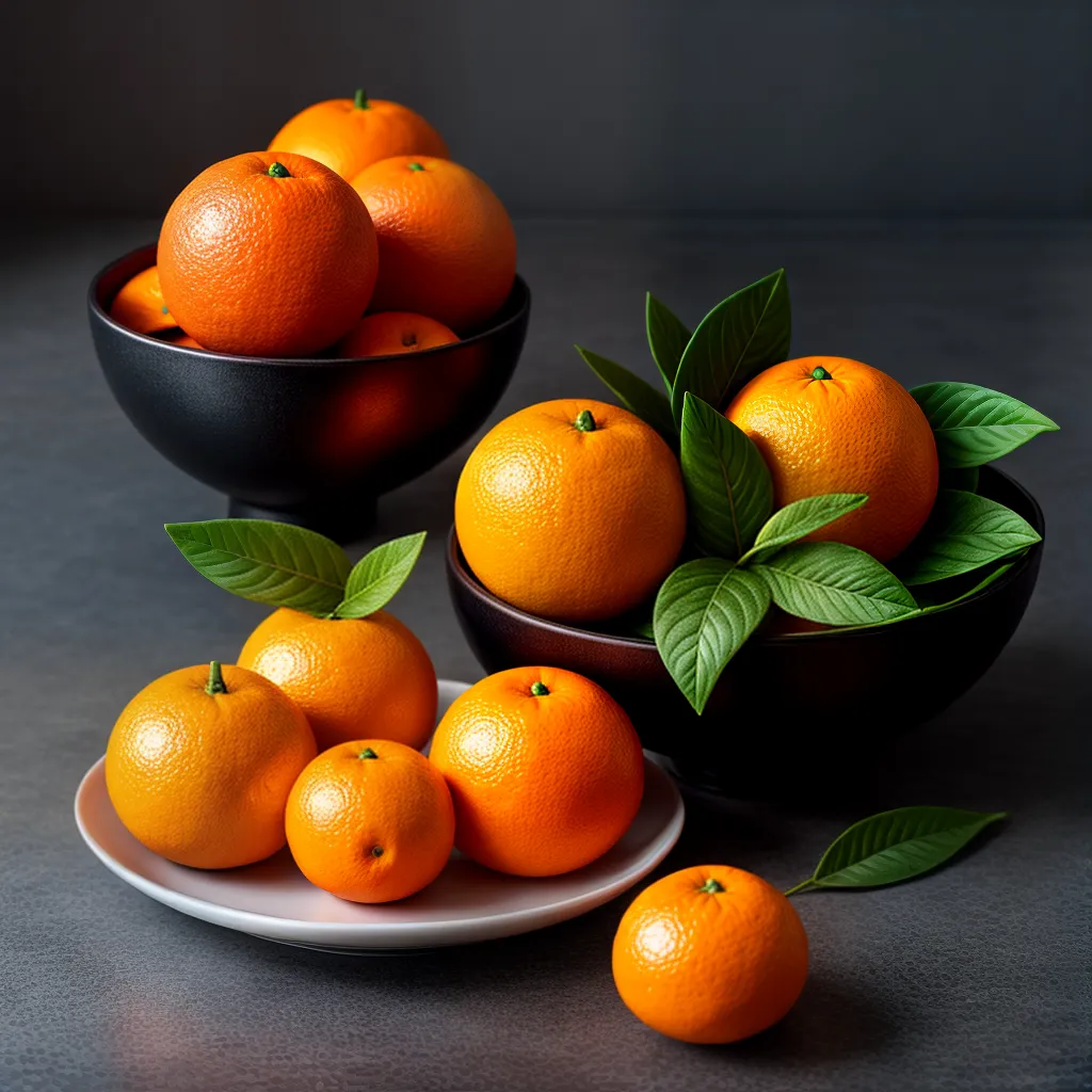 Fotos mandarina abundancia sonhos