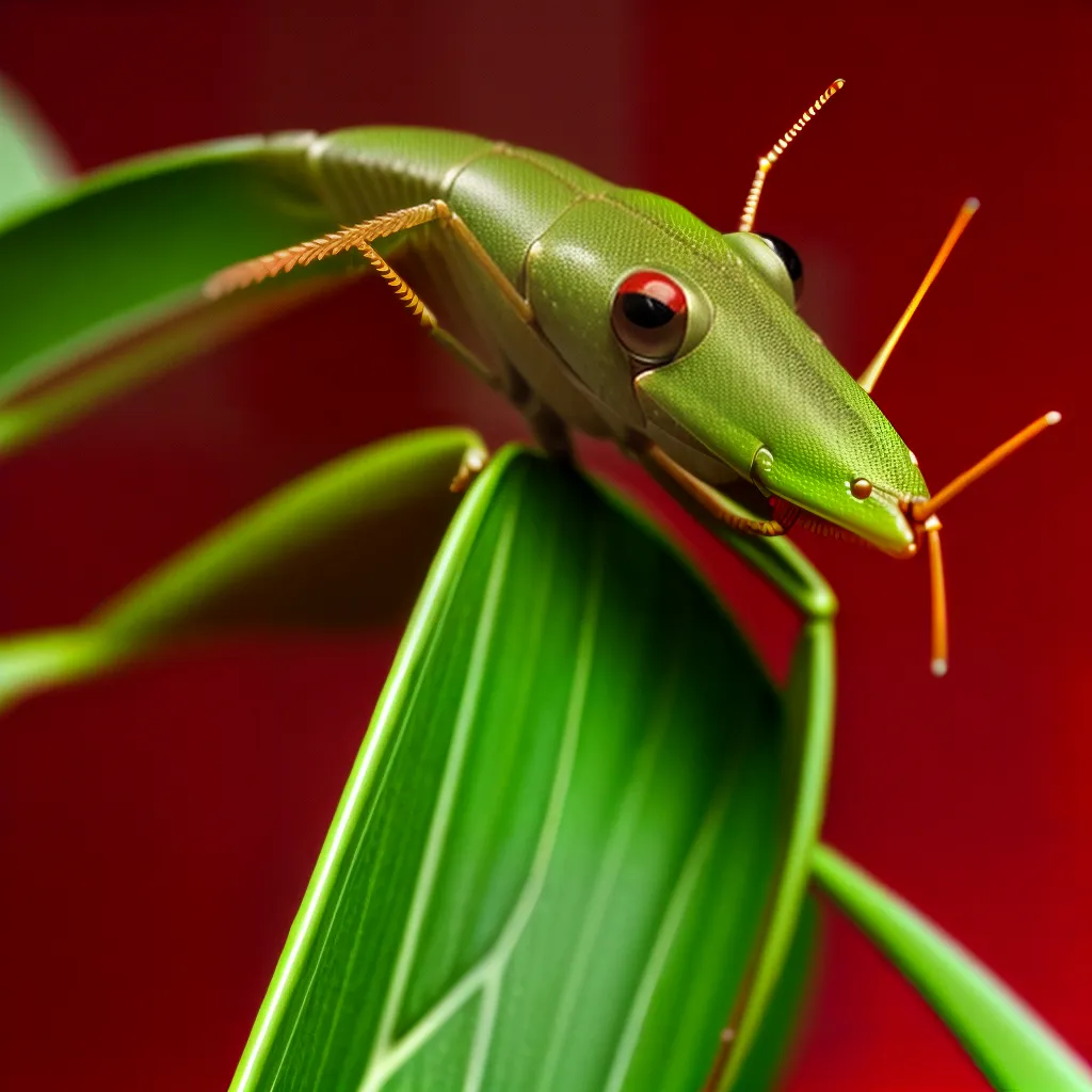 Louva-a-Deus na Sanguina: Significado de Sonhos Revelado 6 Fotos mantis sonhos vermelho intenso