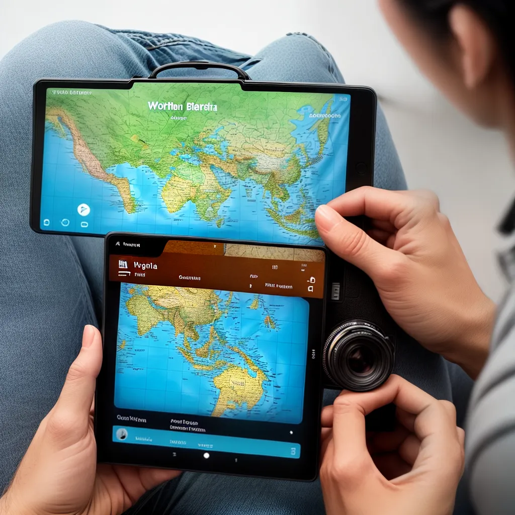 Fotos mapa mundo viagem sonho