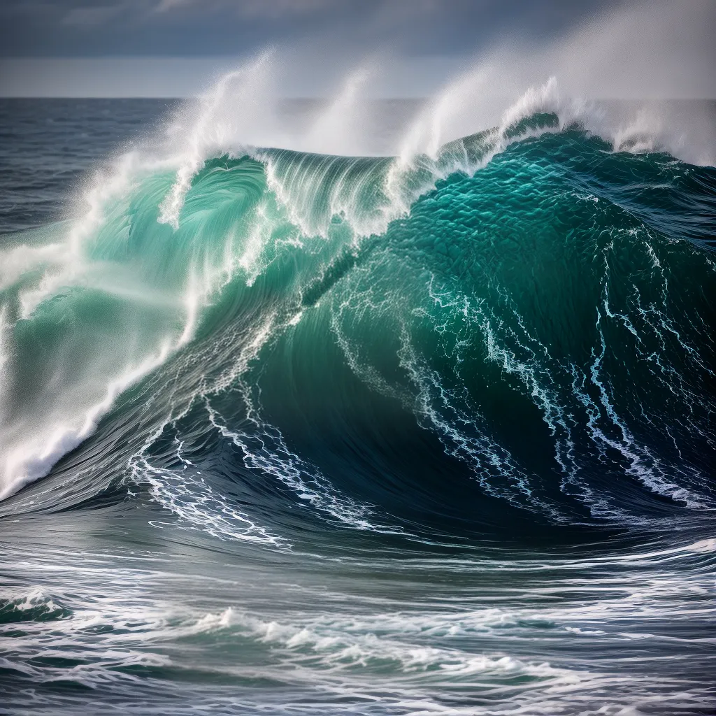 Qual o Significado de Sonhar com Mar e Ondas Perigosas? 4 Fotos mar perigoso incerteza desafios transformacao