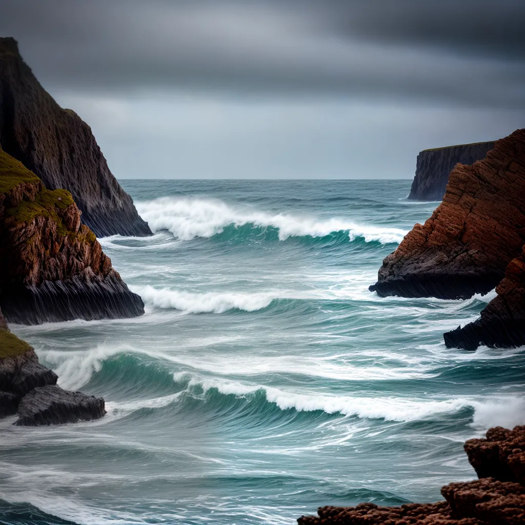 Qual o Significado de Sonhar com Mar e Ondas Perigosas? 5 Fotos mar tempestade pessoa rochas inseguranca