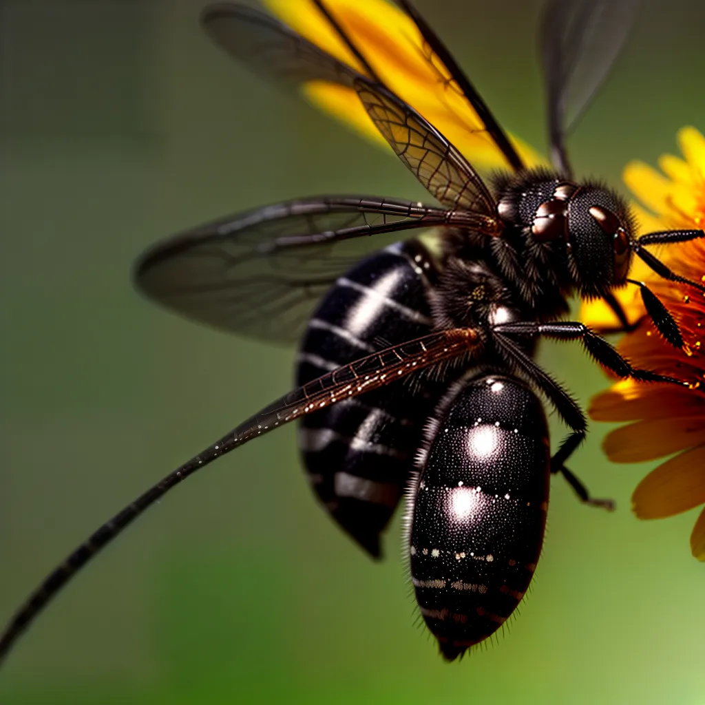 Desvendando o Mistério: Significado de Sonhar com Marimbondo 12 Fotos marimbondo flor asa listra