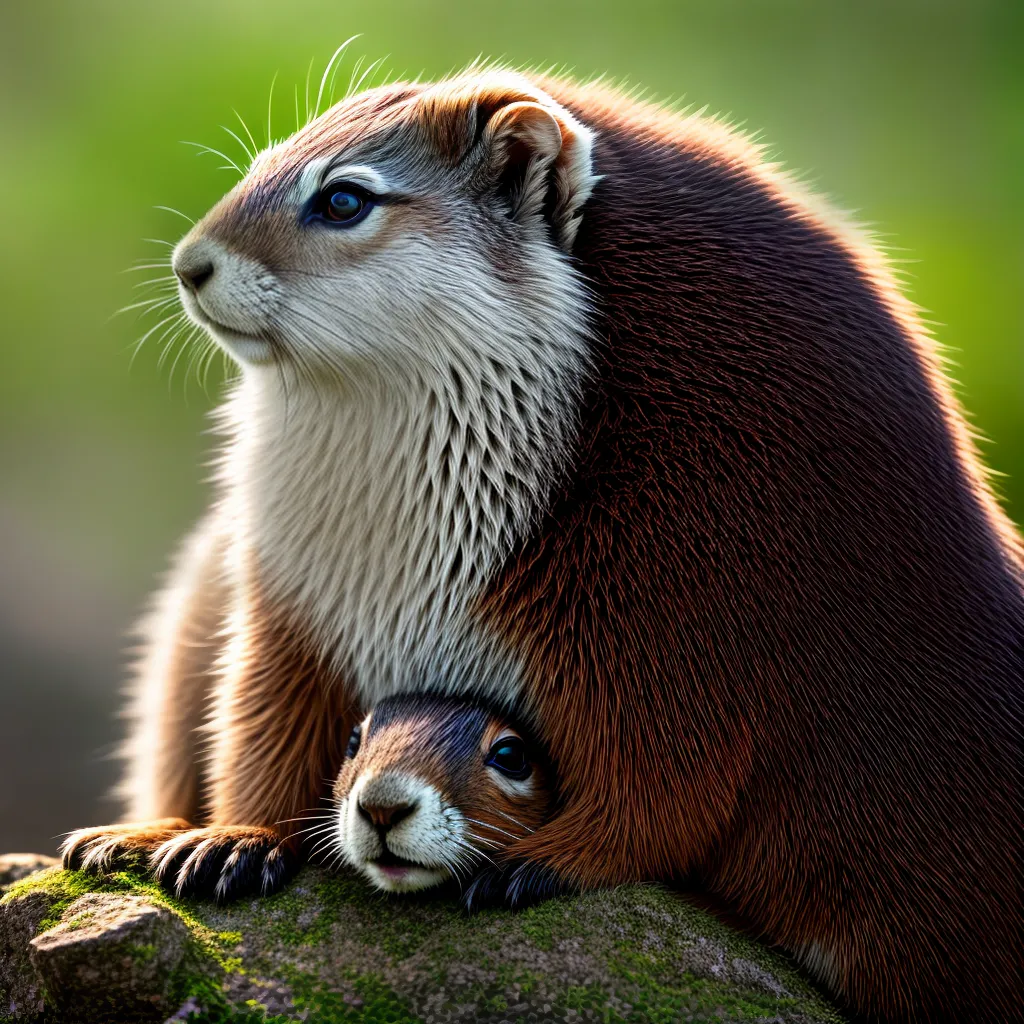 Fotos marmota sabedoria reflexao renovacao