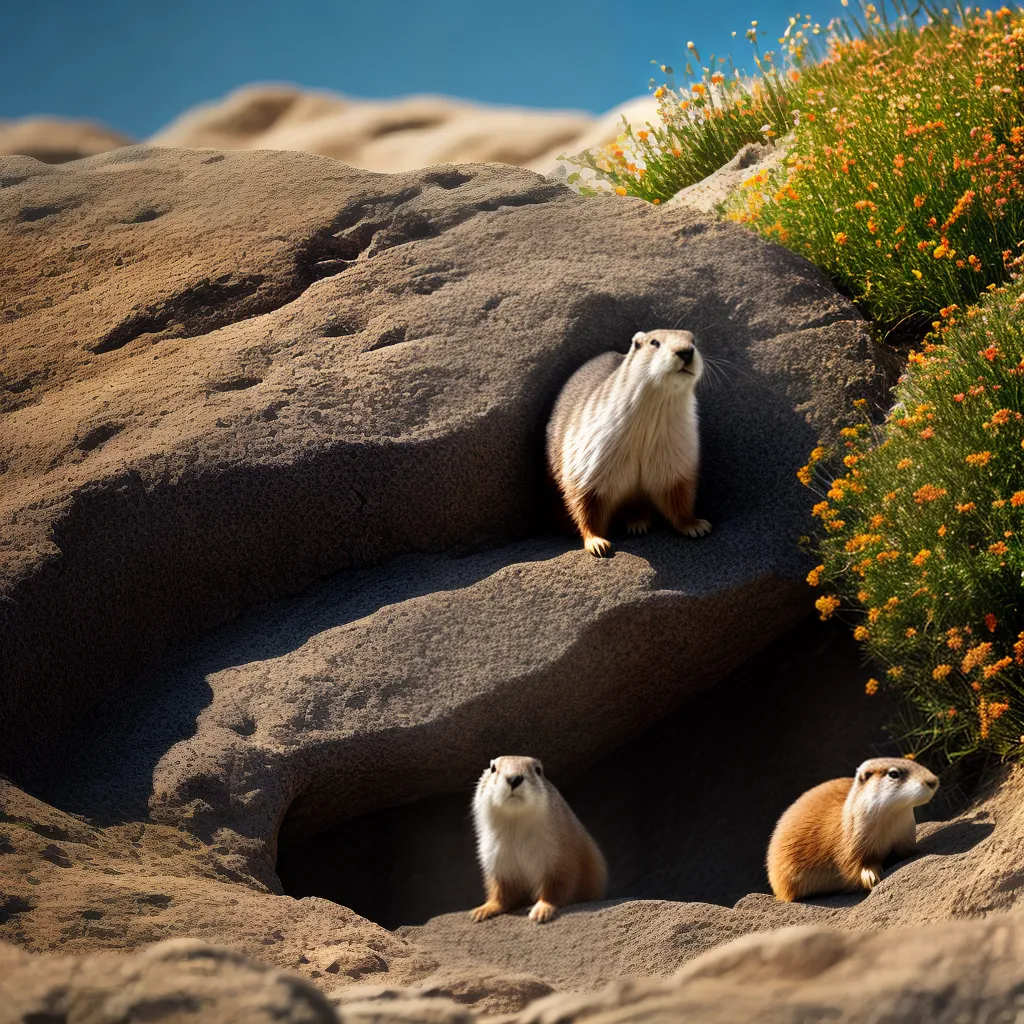Fotos marmota sonhos profundidade