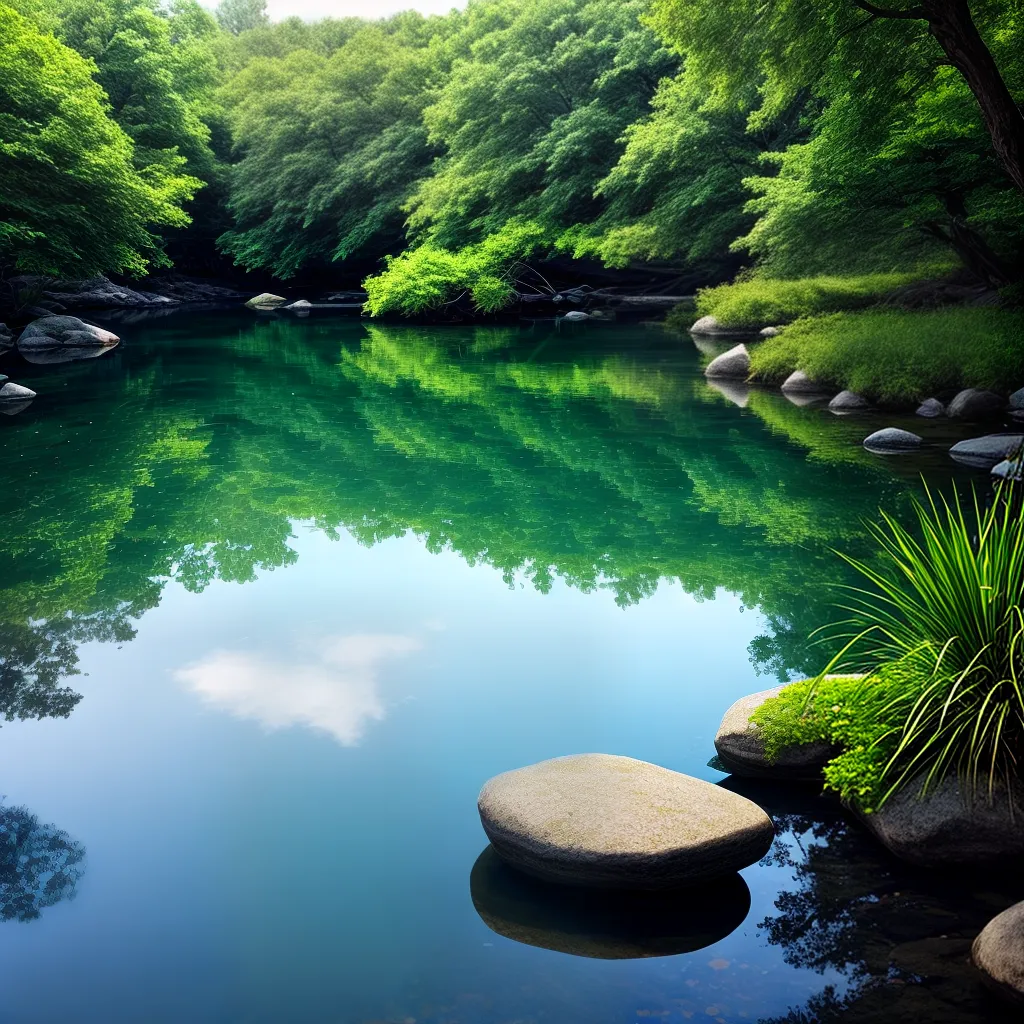 Desvendando o mistério dos sonhos com água 4 Fotos meditacao agua ceu arvores sonhos