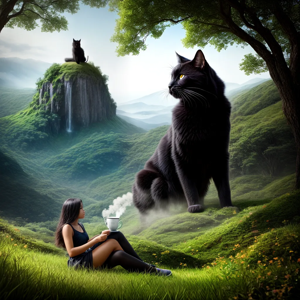 Conexão espiritual: entendendo o significado de sonhar com Chá de Urucubá 5 Fotos meditacao cha natureza gato