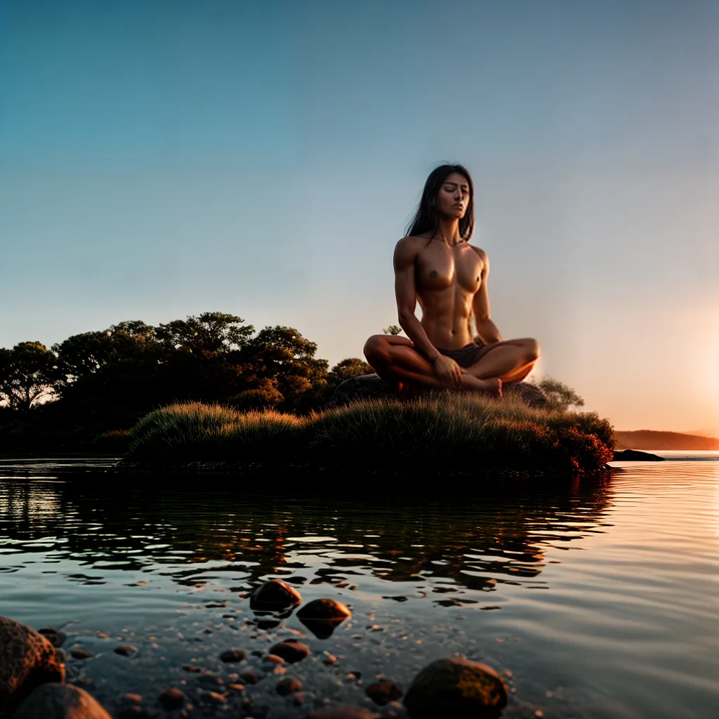 Fotos meditacao cristais poder espiritual
