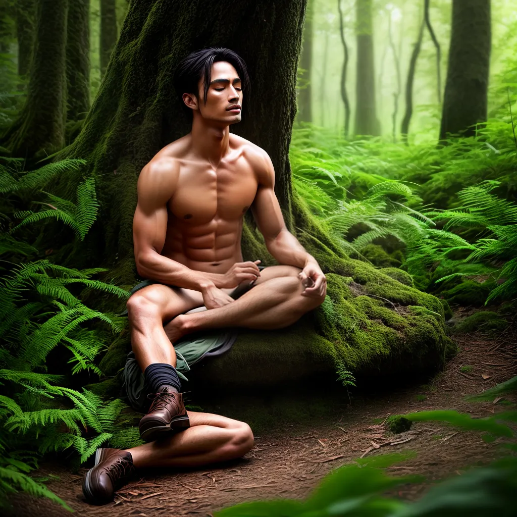 Fotos meditacao floresta passaros insetos sonhos