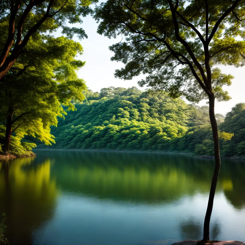 com Água: Descubra as Diferentes Possibilidades e pertença ao tema de Espiritualidade. 2 Fotos meditacao lago verde espiritualidade