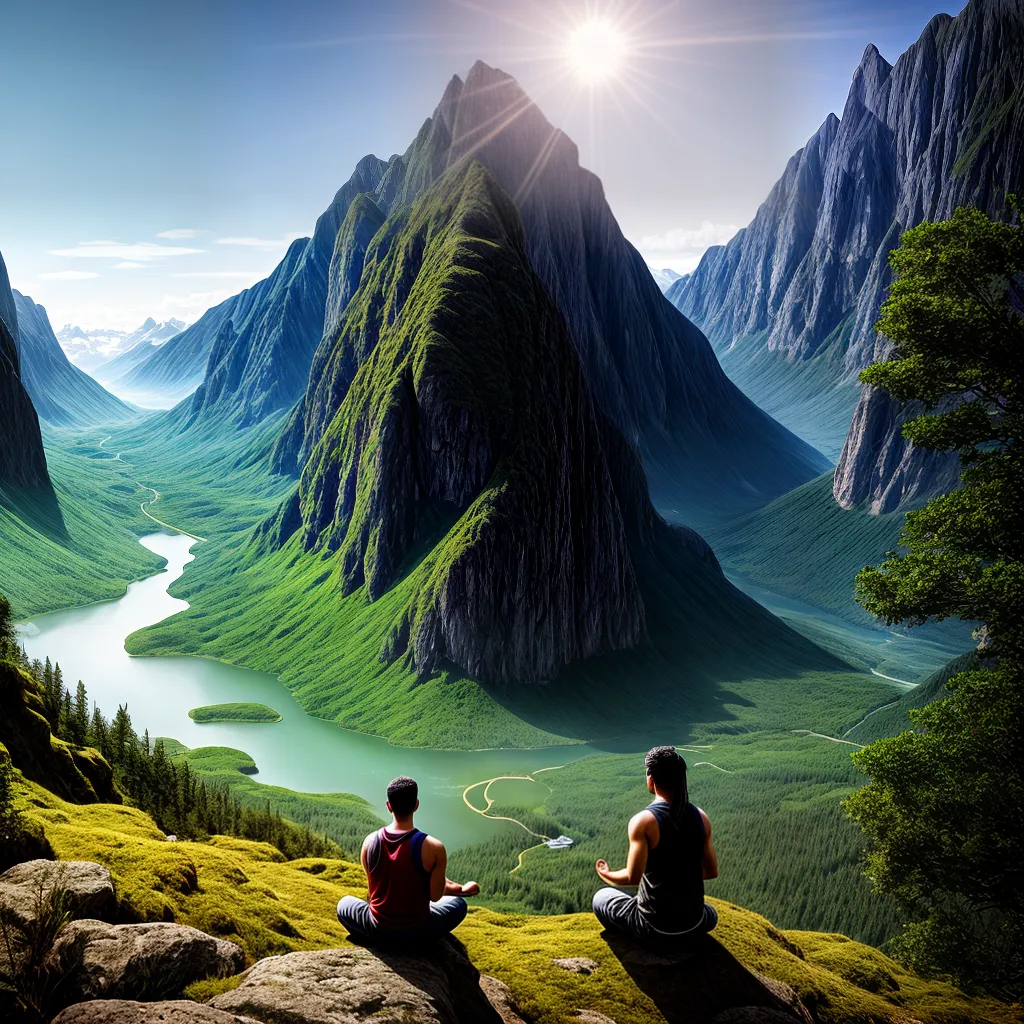 Vivendo o Eu: Descubra o Significado de Você 9 Fotos meditacao natureza descoberta paz