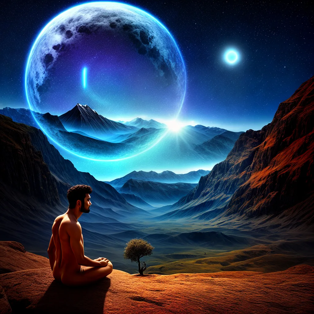 Fotos meditacao simbolo om universo