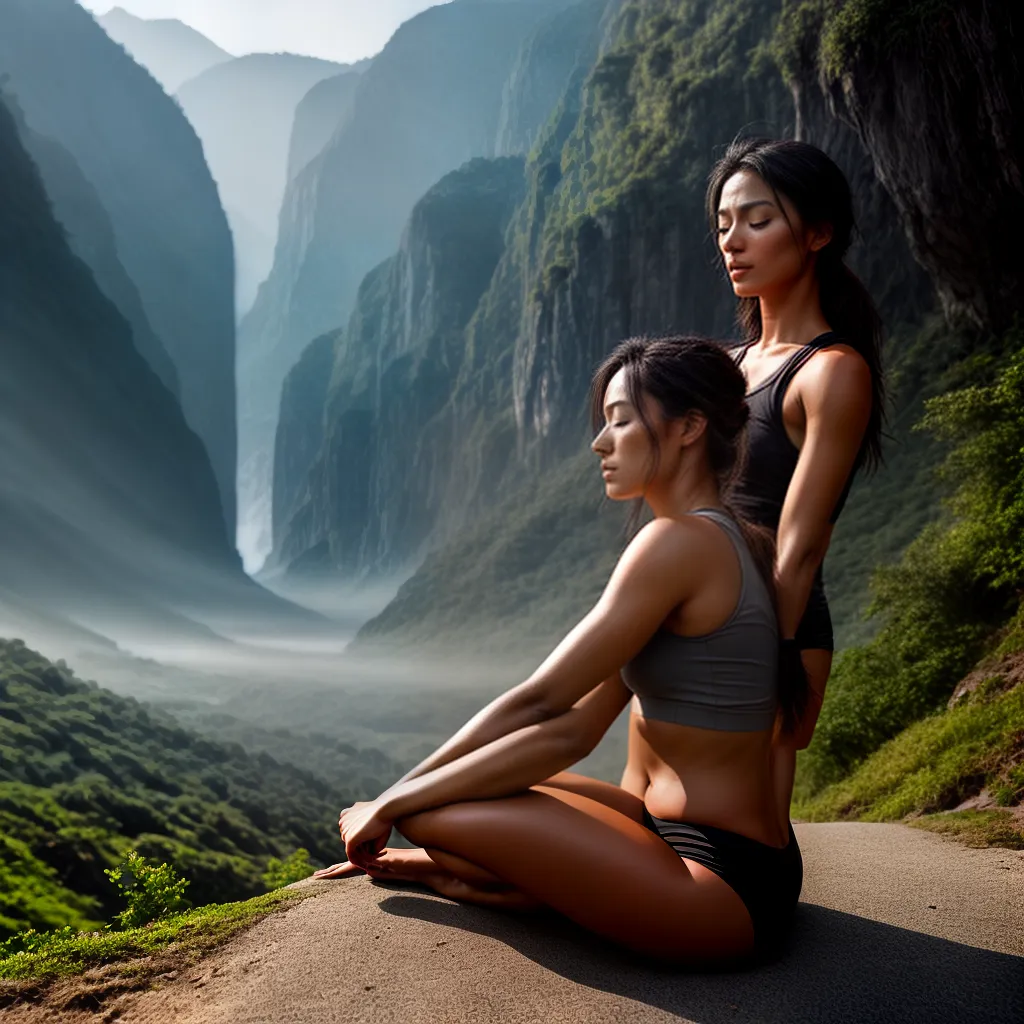 Sonhar com ioga: Conexão entre corpo e mente 6 Fotos meditacao yoga natureza serenidade