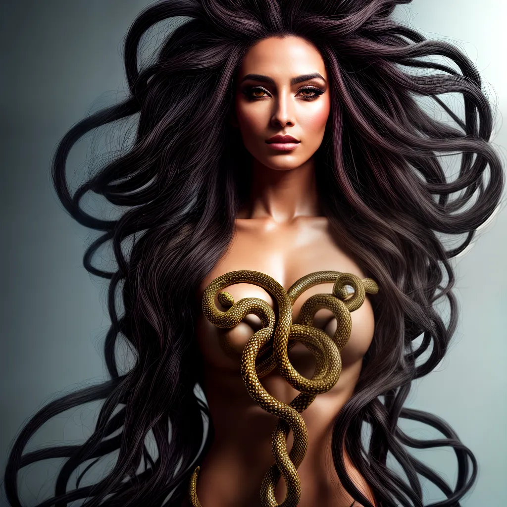 Símbolos Oníricos: Descubra o Significado de Sonhar com Cobras e Aranhas - Tema: Mitologia 4 Fotos medusa mito grego cabelo serpentes olhos pedra