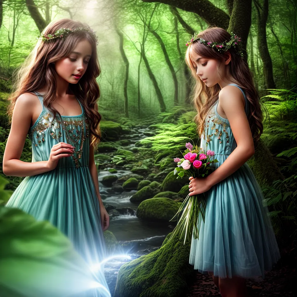 Sonhar com Fadas: Descubra o Significado Oculto 6 Fotos menina floresta fadas magia sonhos