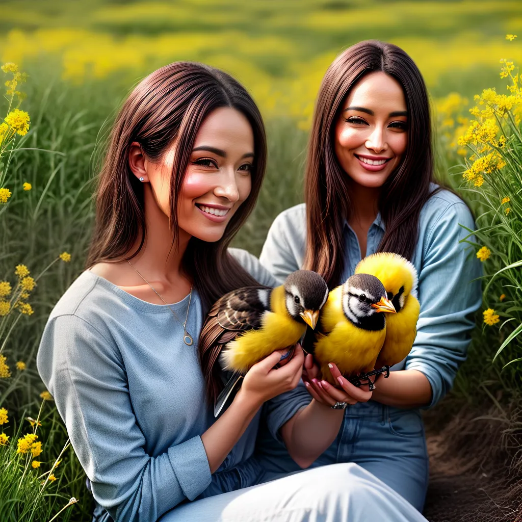 Sonhos Infantis: Entenda o Sentido de Sonhar com Pintinhos Manchados 6 Fotos menina galinhas amarelas campo flores