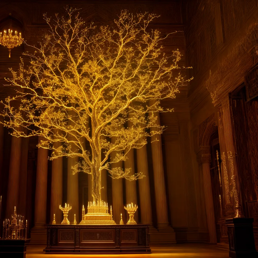 Descubra o Surpreendente Significado de Candelabro na Bíblia! 9 Fotos menorah iluminada sete ramos luz