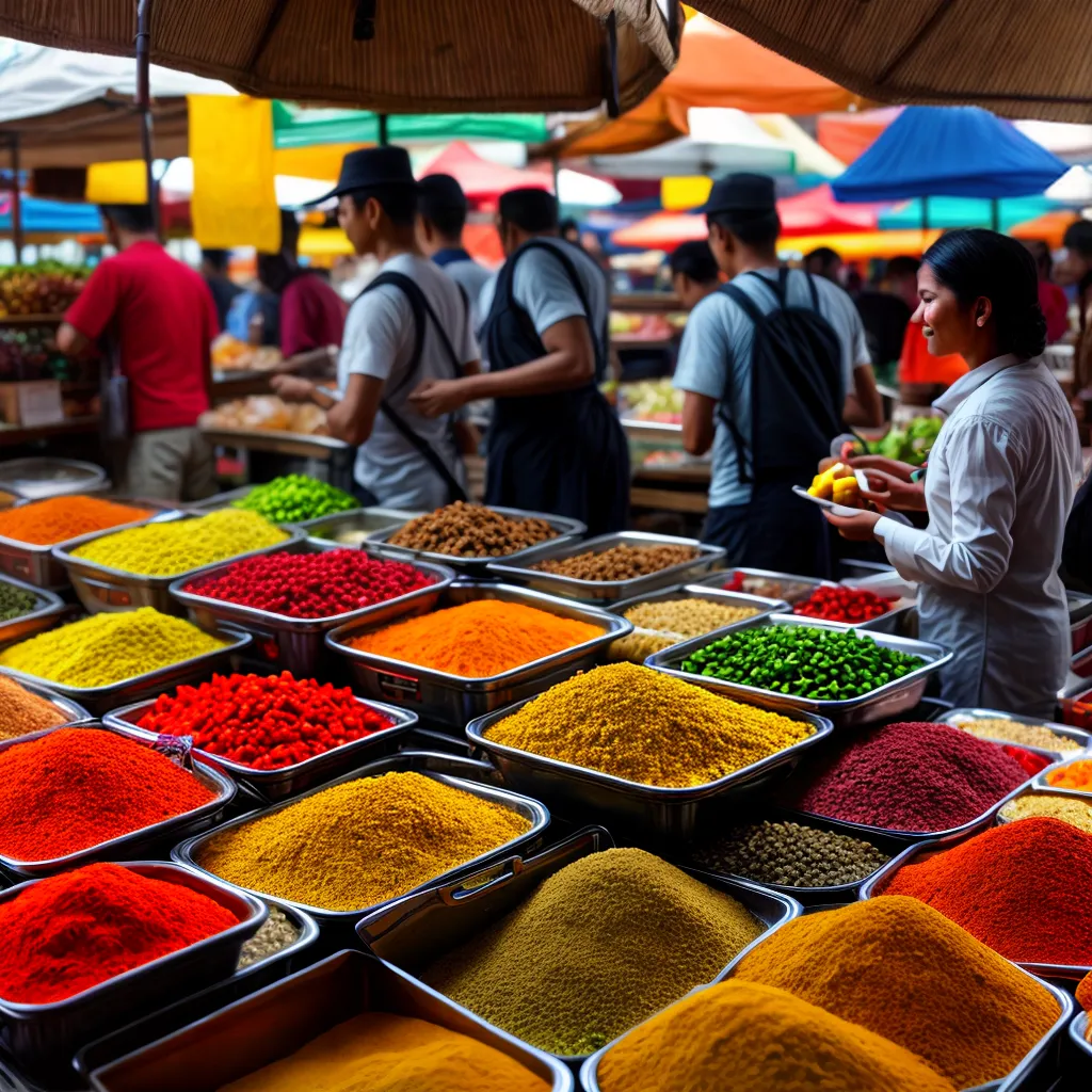 Descubra o que Significa Sonhar com Gastronomia Local: Uma Nova Experiência 5 Fotos mercado comida colorida