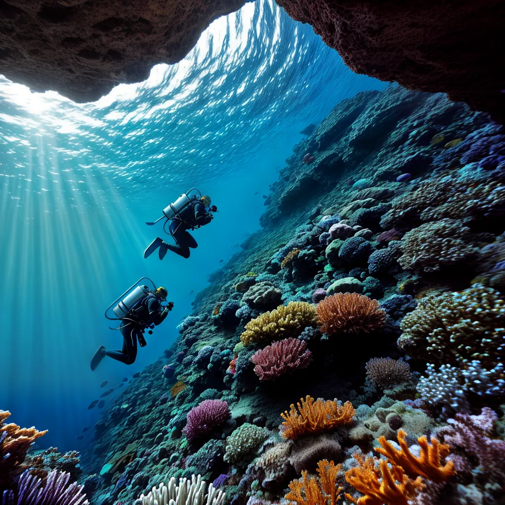 Mergulho, Descubra o Significado de Sonhar com Profundezas Aquáticas 2 Fotos mergulhador recife peixes cores