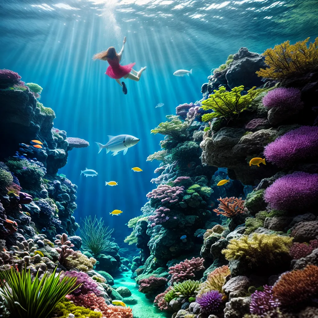 Mergulhe nos Significados dos Sonhos: Aquários, Ornamentos e Natureza 4 Fotos mergulho aquario peixes plantas sonho
