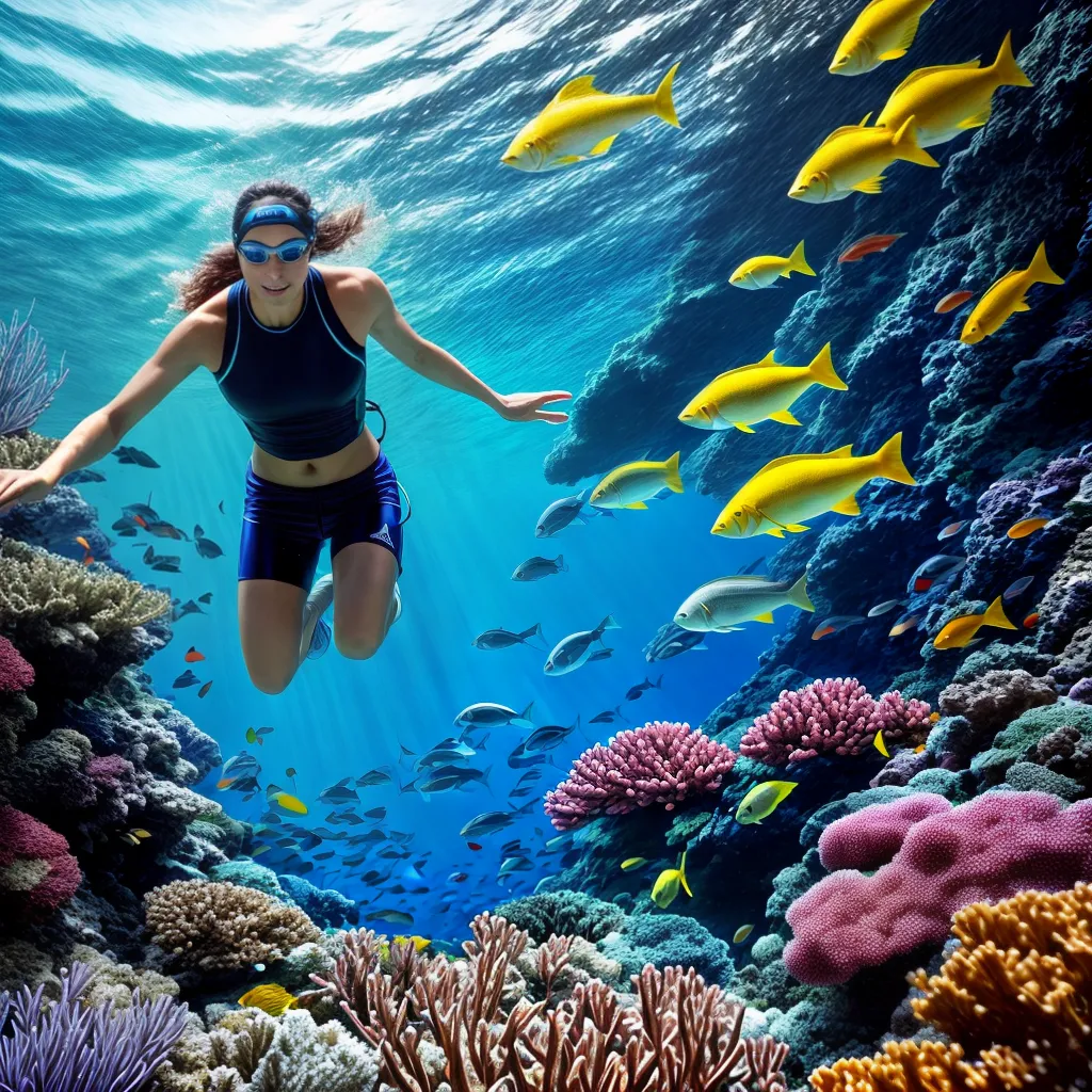 Fotos mergulho autoconhecimento peixe coral