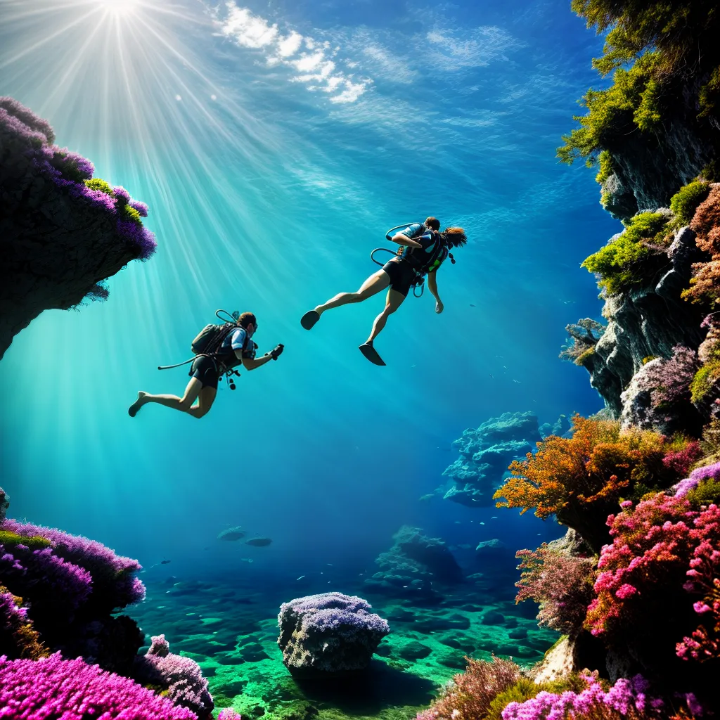 Descubra o Significado de Sonhar com Mergulho. 6 Fotos mergulho aventura liberdade oceano