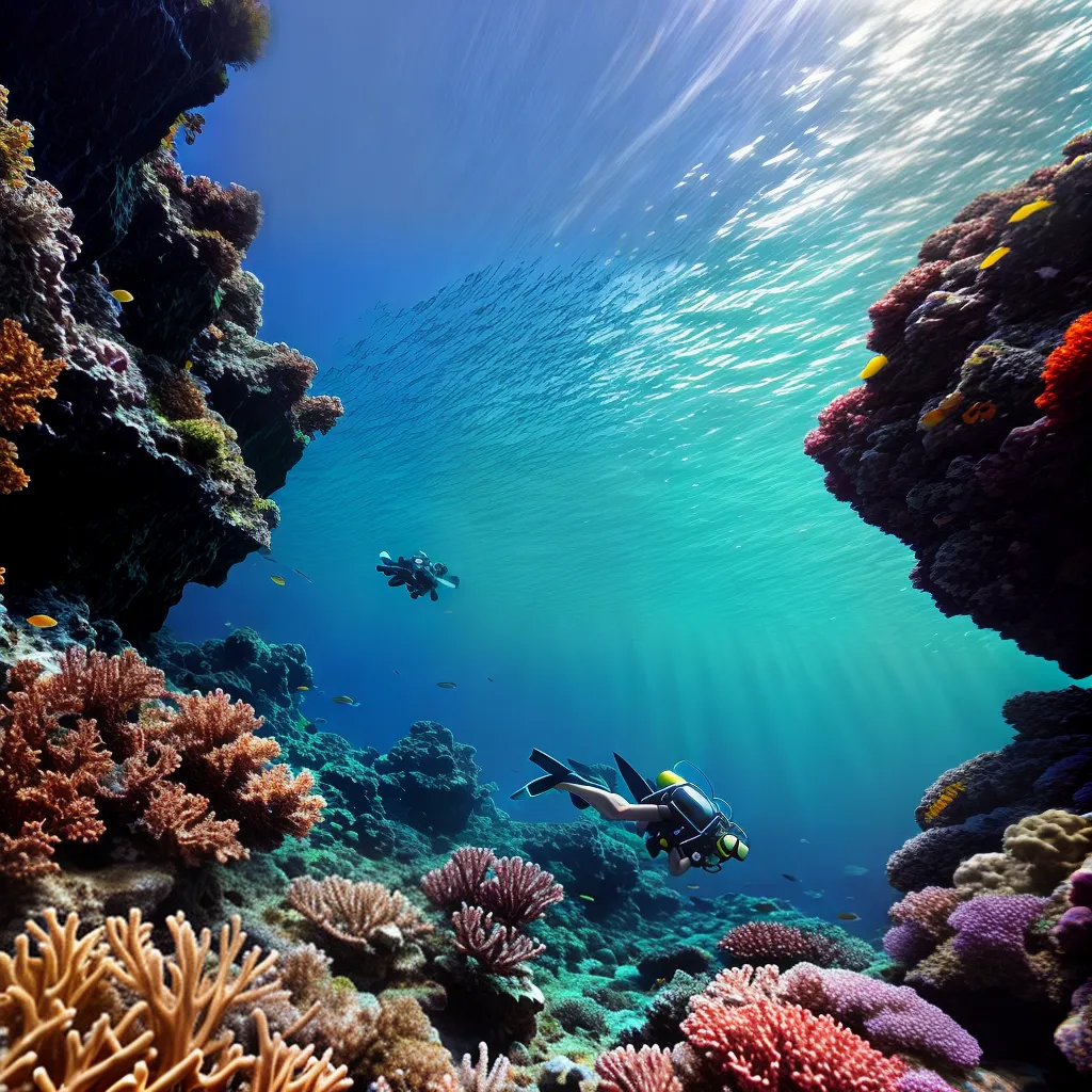 Mergulhando no mar: Descubra o que esse sonho significa. 4 Fotos mergulho aventura peixe coral sonhos