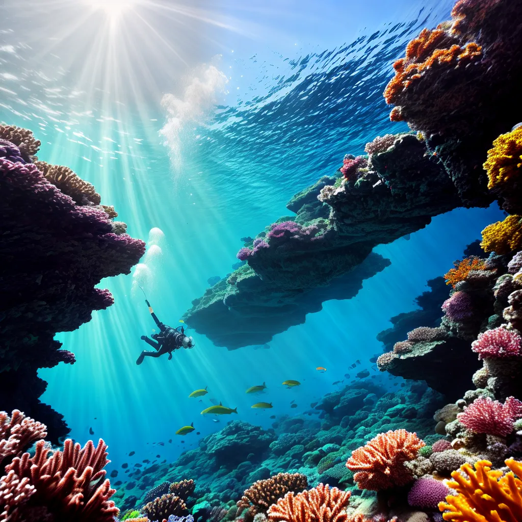 com um mergulho no mar: O que a água pode revelar sobre seus sonhos? 3 Fotos mergulho coral peixe liberdade sonhos