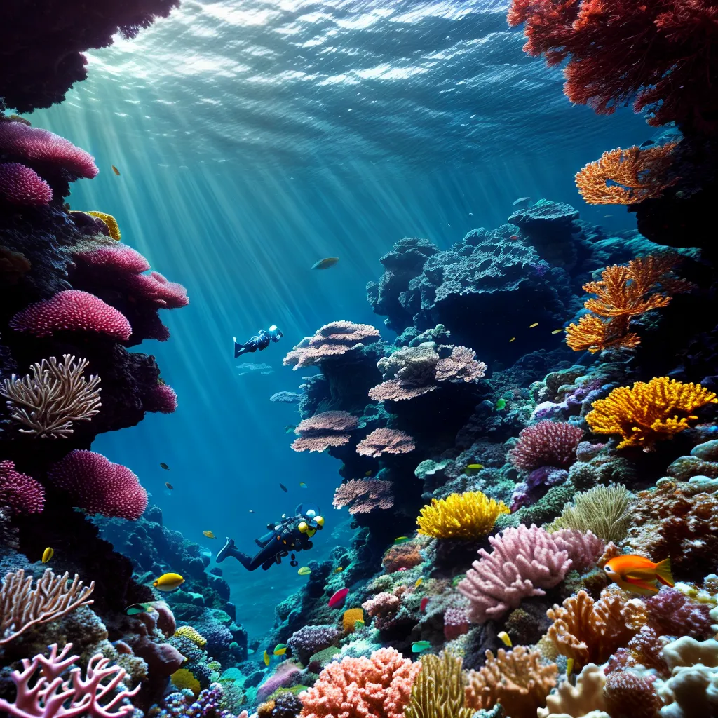 Fotos mergulho coral peixes aventura beleza
