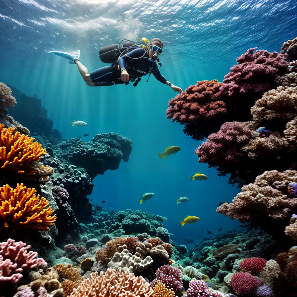 Mergulhando no Subconsciente: Descubra o Significado de Sonhar com Mergulho Livre 6 Fotos mergulho oceano coral peixes 2