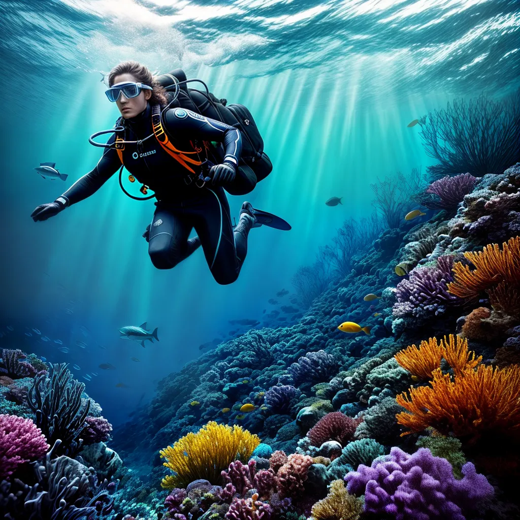 Navegando na Profundidade: Desvendando o Significado dos Sonhos Aquáticos 3 Fotos mergulho oceano criaturas subconsciente