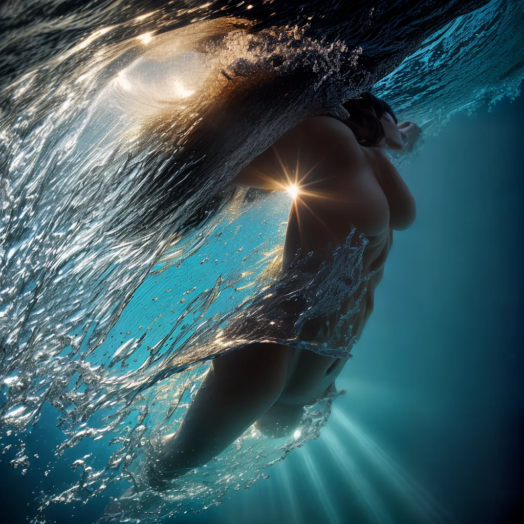 O Significado Oculto dos Sonhos Subaquáticos 6 Fotos mergulho oceano luz subconsciente
