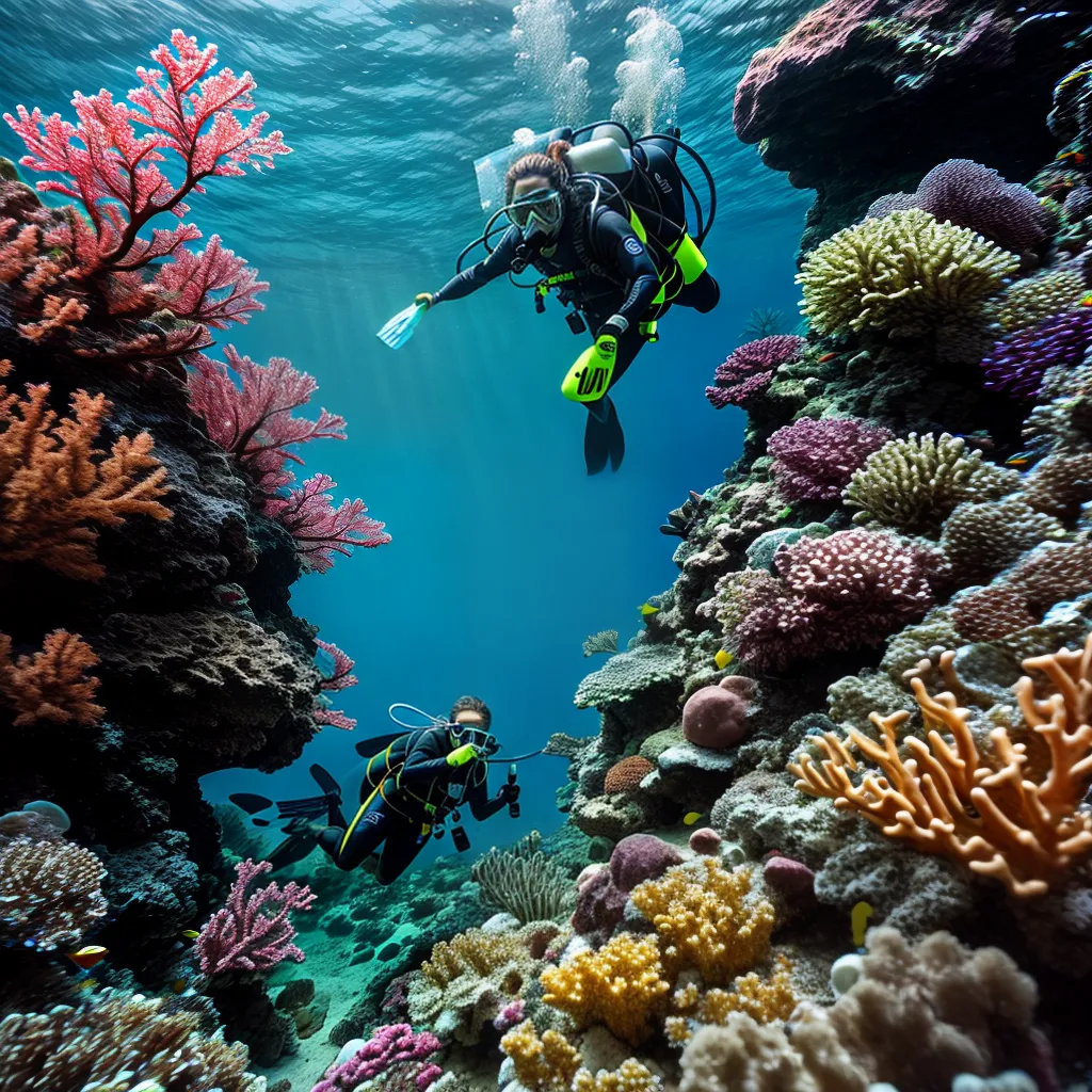 Sonhar com Proteção Subaquática: Qual o Significado? 3 Fotos mergulho peixe coral protecao