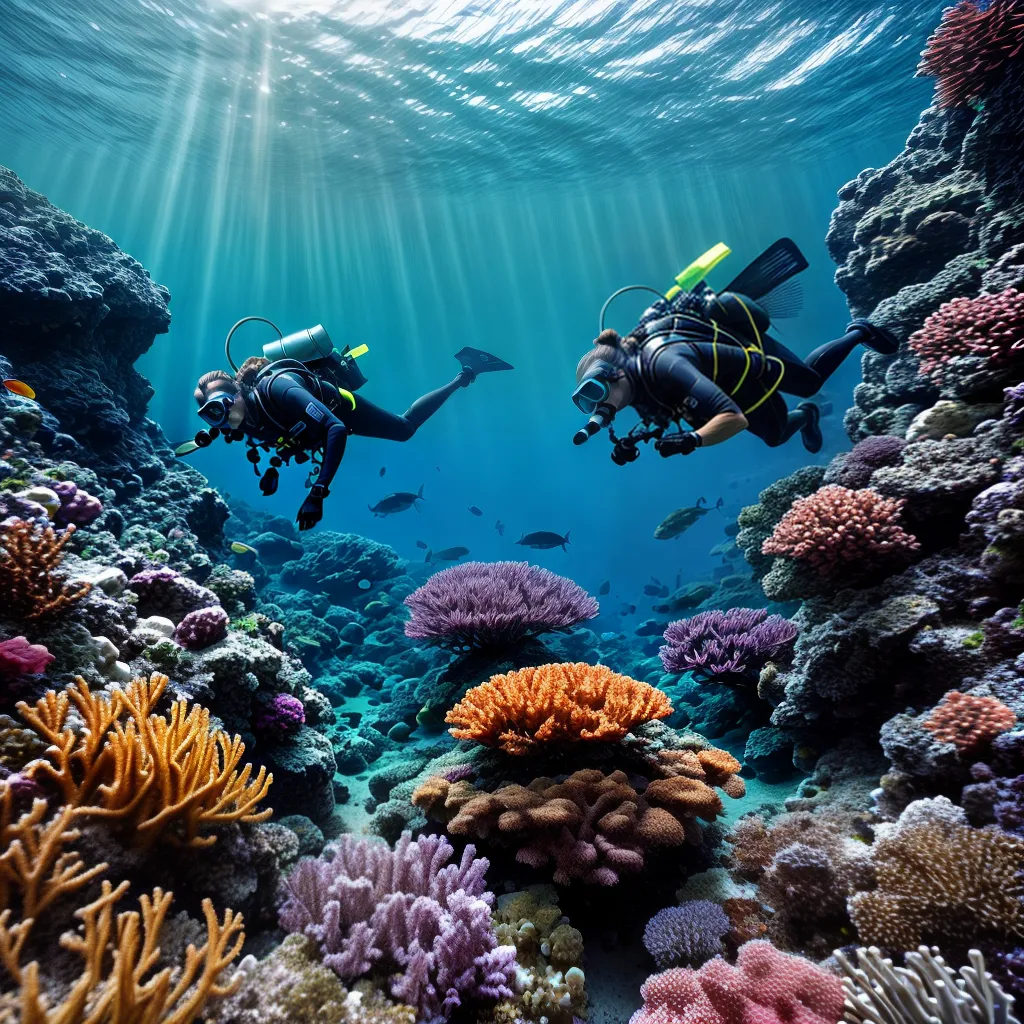 Mergulho, Descubra o Significado de Sonhar com Profundezas Aquáticas 3 Fotos mergulho profundo aventura coral