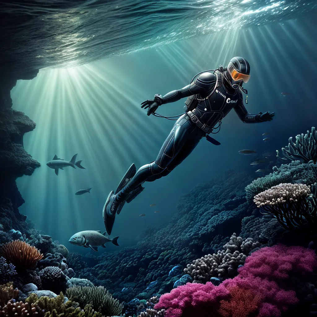 Sinais de profundidade: o mistério por trás dos sonhos aquáticos 2 Fotos mergulho profundo oceano criaturas