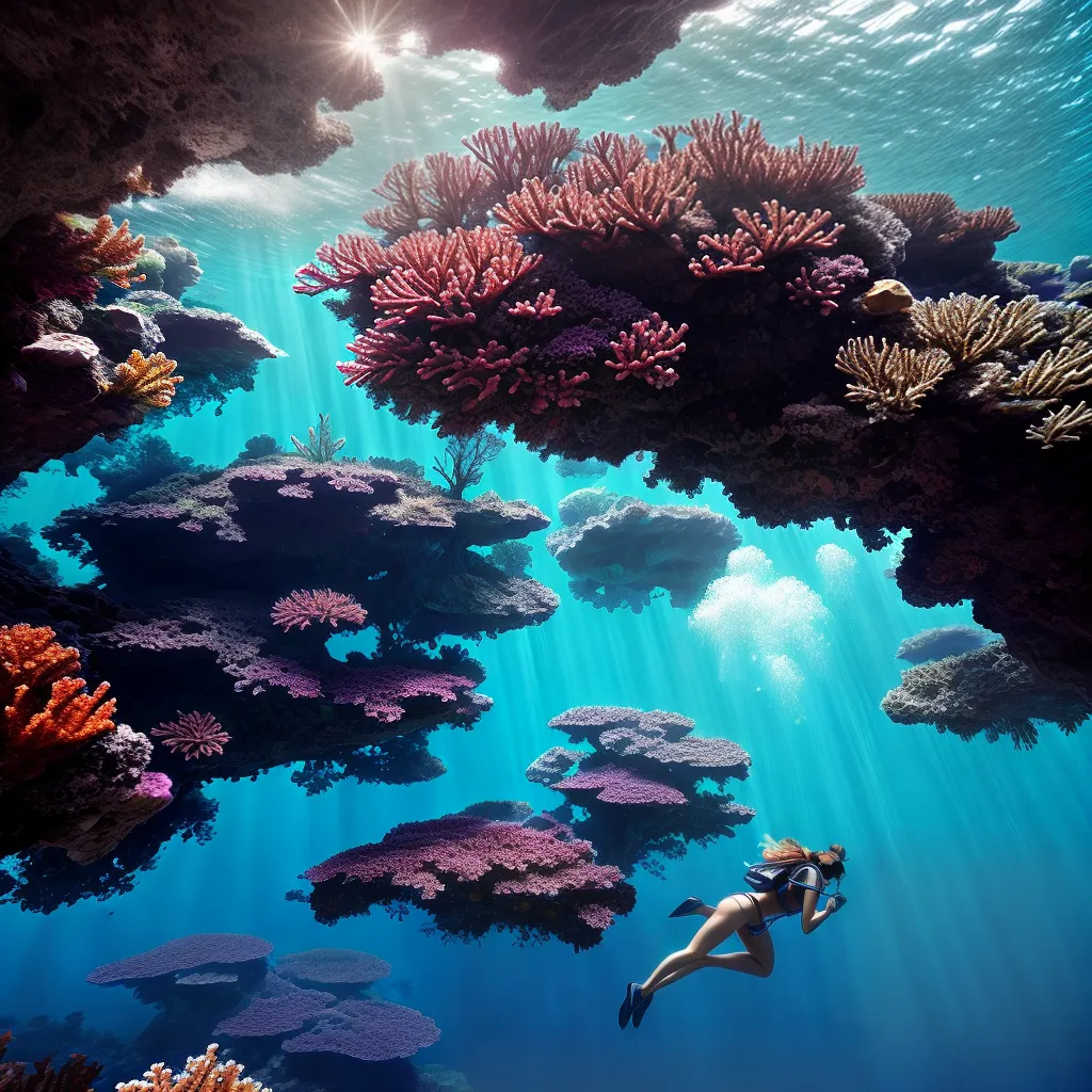 A Simbologia Subaquática dos Sonhos 5 Fotos mergulho recife coral subconsciente