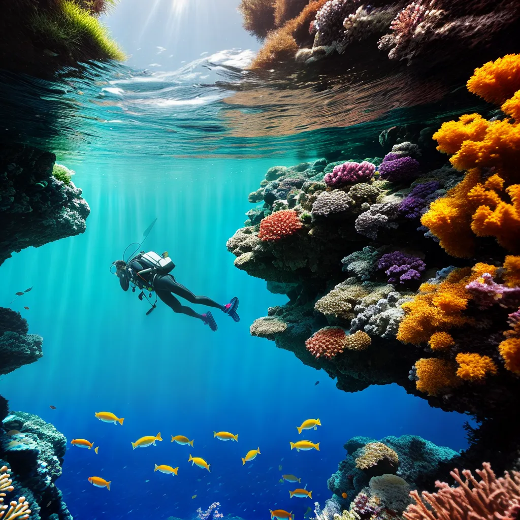 Fotos mergulho sonho aquatico peixes coral