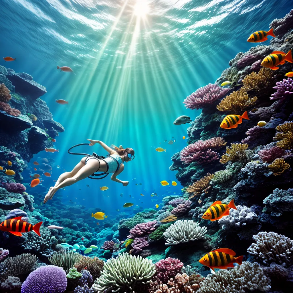 Desvendando Significados dos Sonhos: Navegador Aquático 2 Fotos mergulho sonho oceano peixes 3