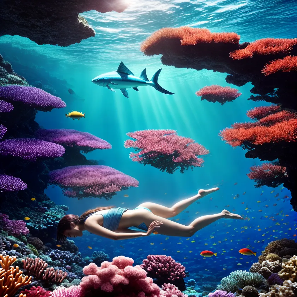 Lagos subterrâneos e sonhos profundos: o que significa sonhar com água 4 Fotos mergulho sonho oceano peixes coral