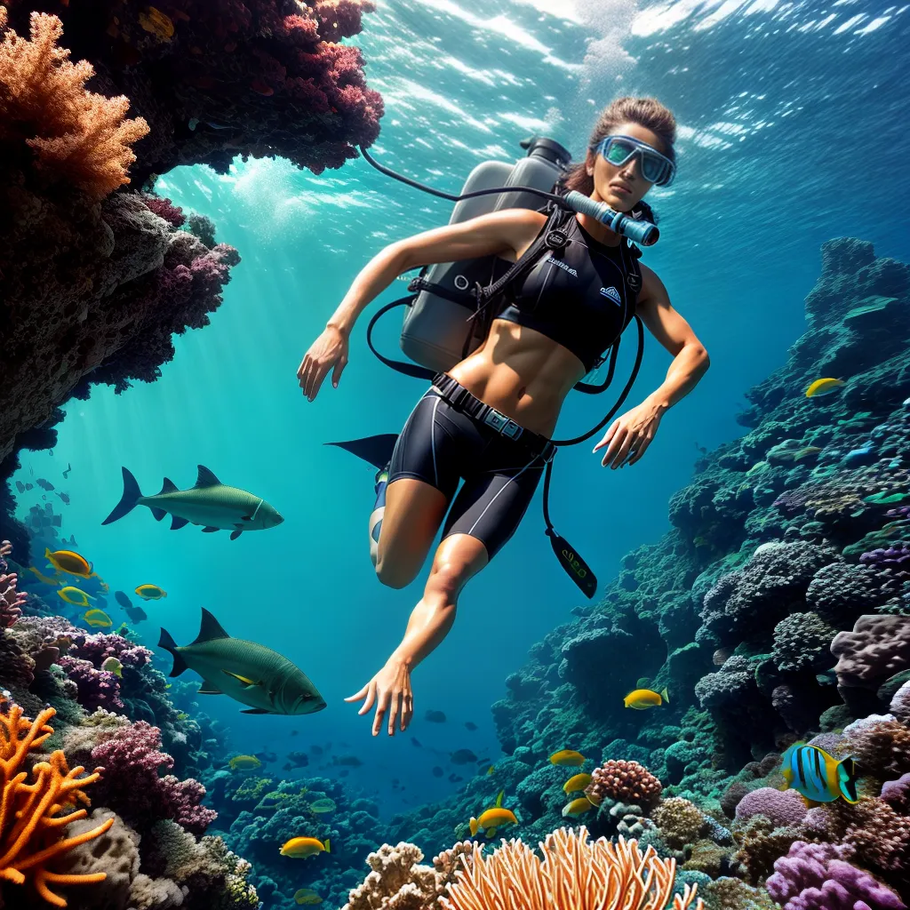 Significado de Sonhar com Mergulho: Descobrindo Tesouros Inestimáveis no Subconsciente 2 Fotos mergulho tesouro coral