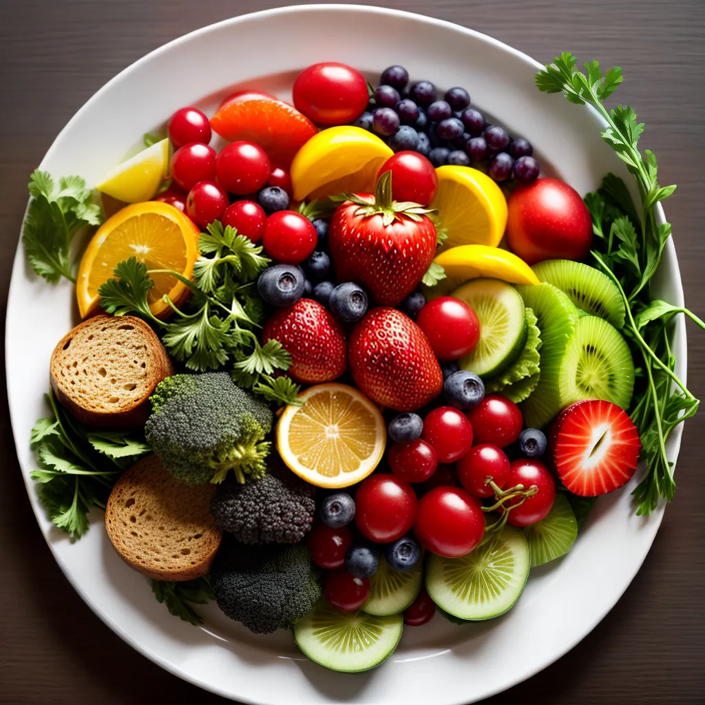 Conhecendo o Significado de Sonhar com Fartura 5 Fotos mesa colorida frutas legumes pao