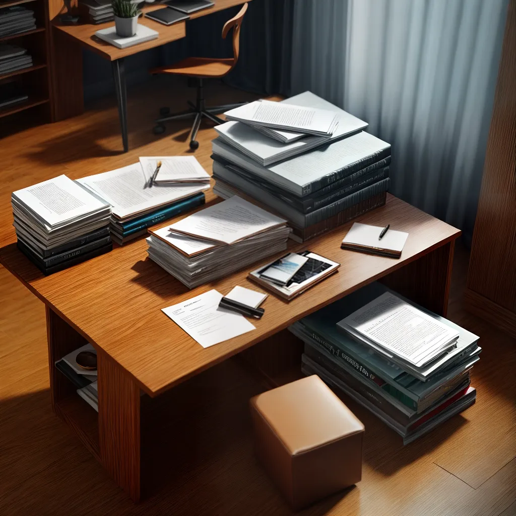 endando o Significado de Sonhar com Escritório e Papéis no Trabalho 5 Fotos mesa desorganizada papeis trabalho