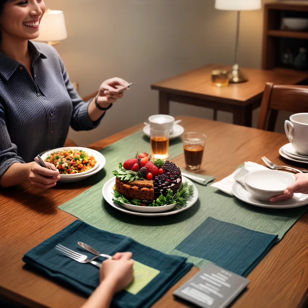 Interpretando o Significado de Sonhar com um Jantar em Família 2 Fotos mesa familia sorrisos conforto alimentos