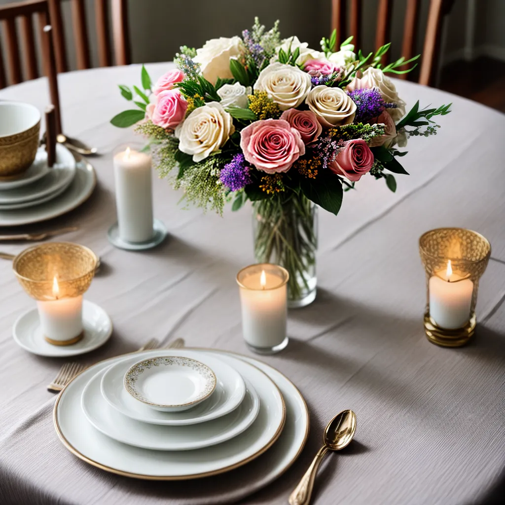 Mesa nos Sonhos: O que Significa esse Móvel? 4 Fotos mesa jantar flores velas amor