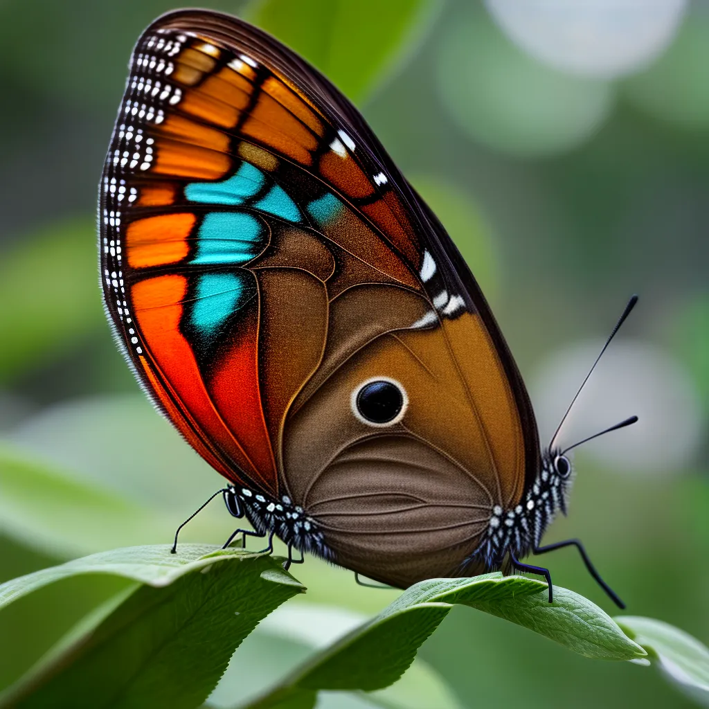 Fotos metamorfose borboleta asas coloridas