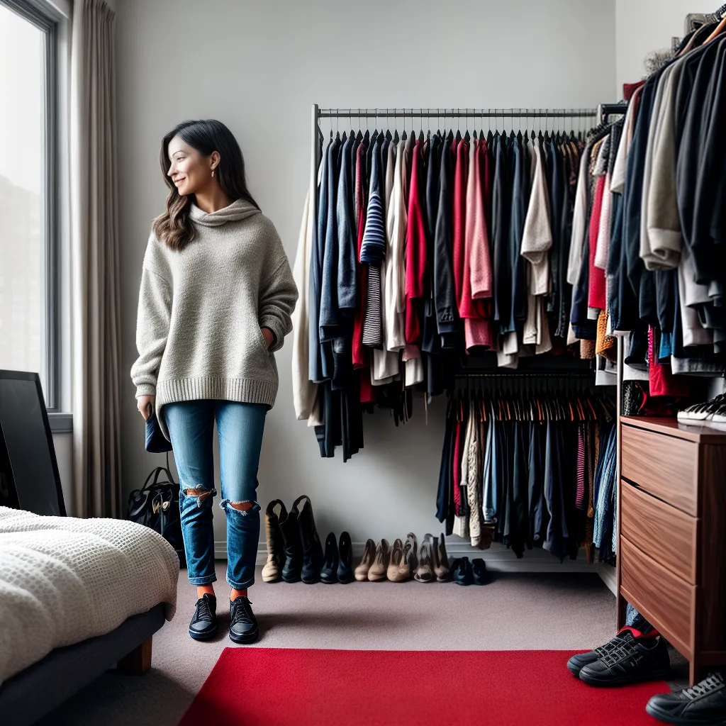 Simplificação da Vida: O Que Significa Sonhar com Desapego 5 Fotos minimalista closet serenidade organizacao