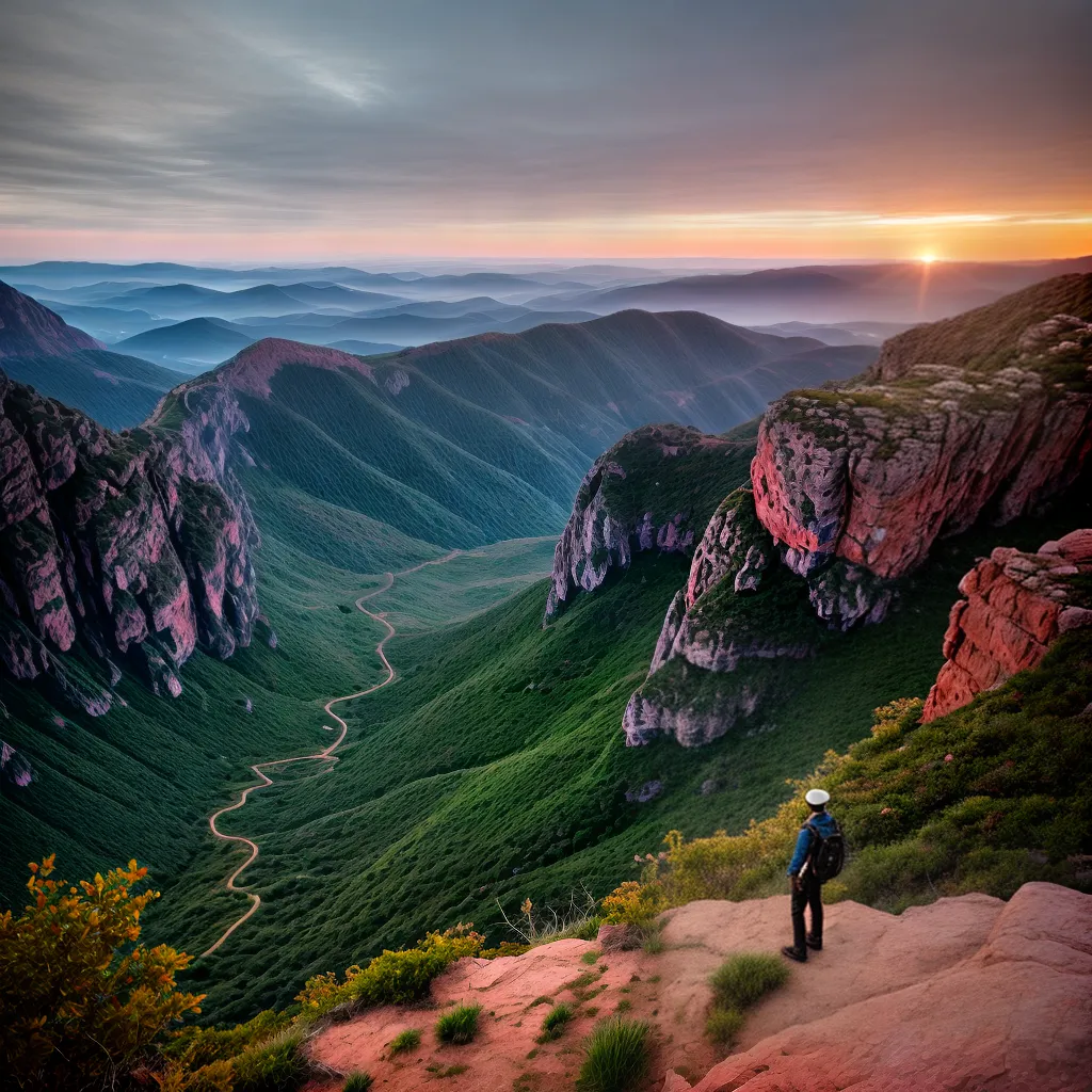 Fotos mirante por do sol paisagem solidao
